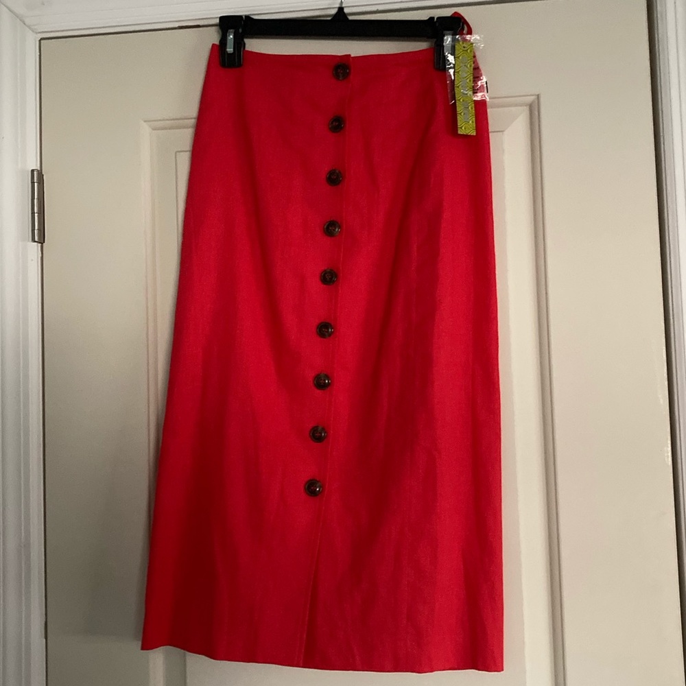 Gianni Bini red skirt